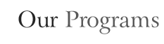 Educate Tomorrow Programs